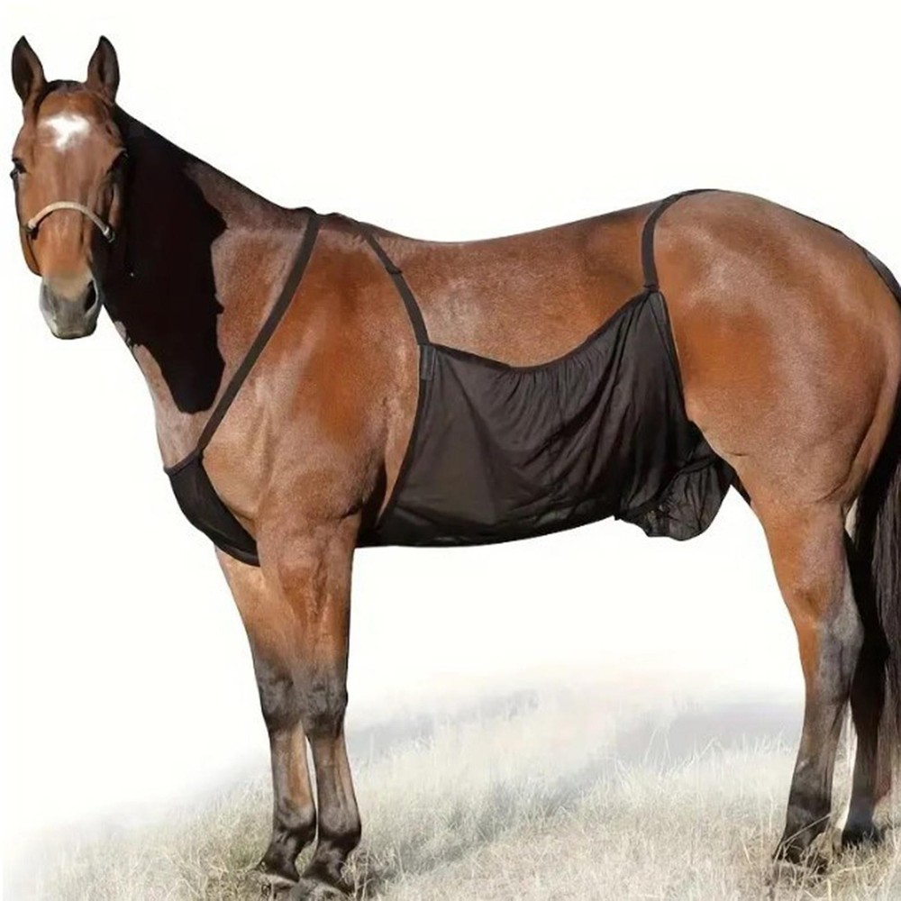 Horse Fly Sheet Belly Mesh Protector