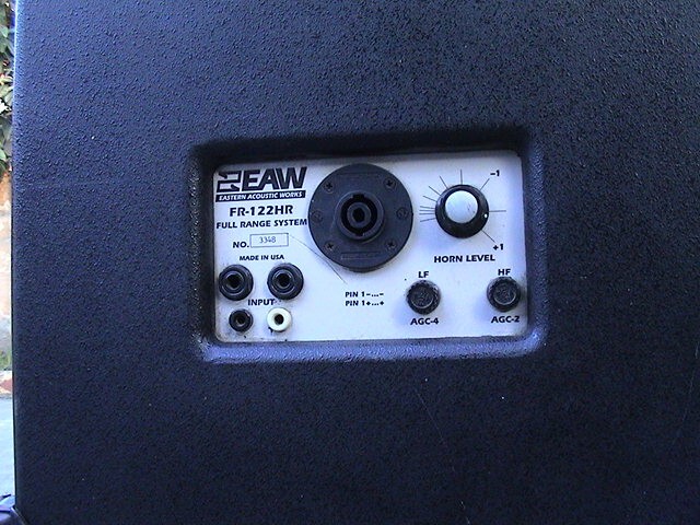 EAW 450 Watt Professional Speakers