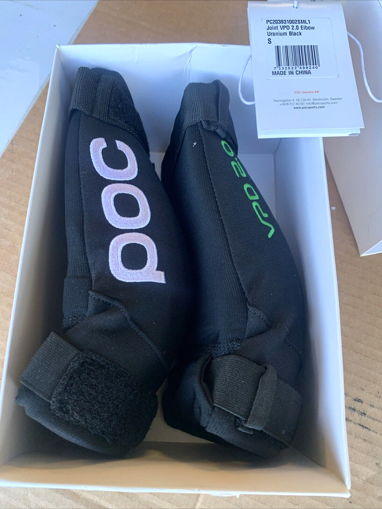 POC Joint VPD 2.0 Protective Elbow Guards Black Small PC203931002SML1