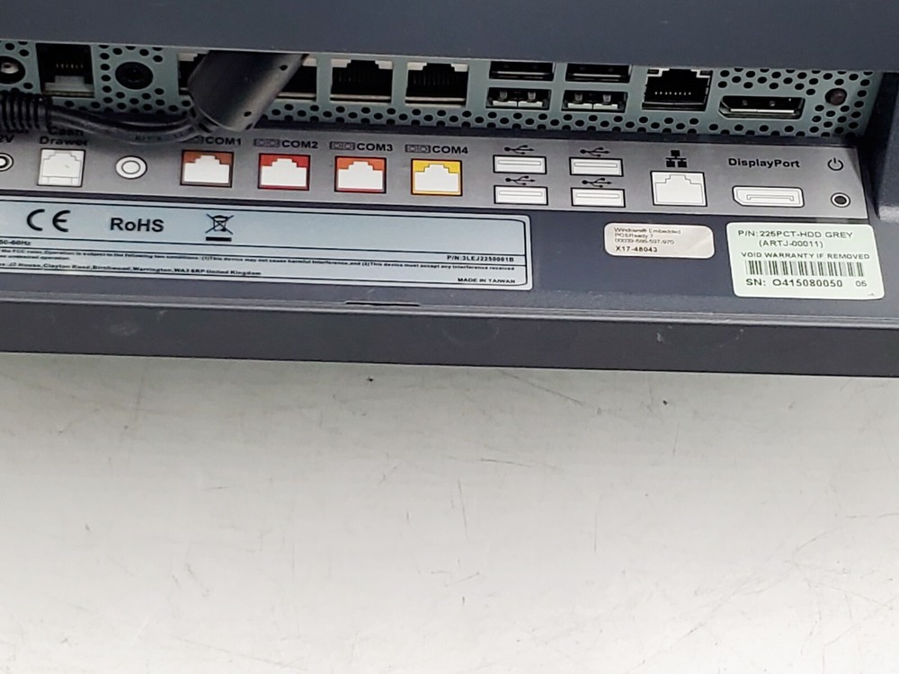 Javelin J2 225 POS Touchscreen Computer with Intel Atom