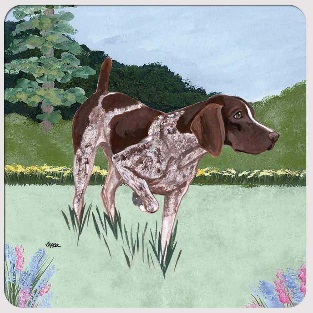 German Shorthaired Pointer Coasters - Set of 4