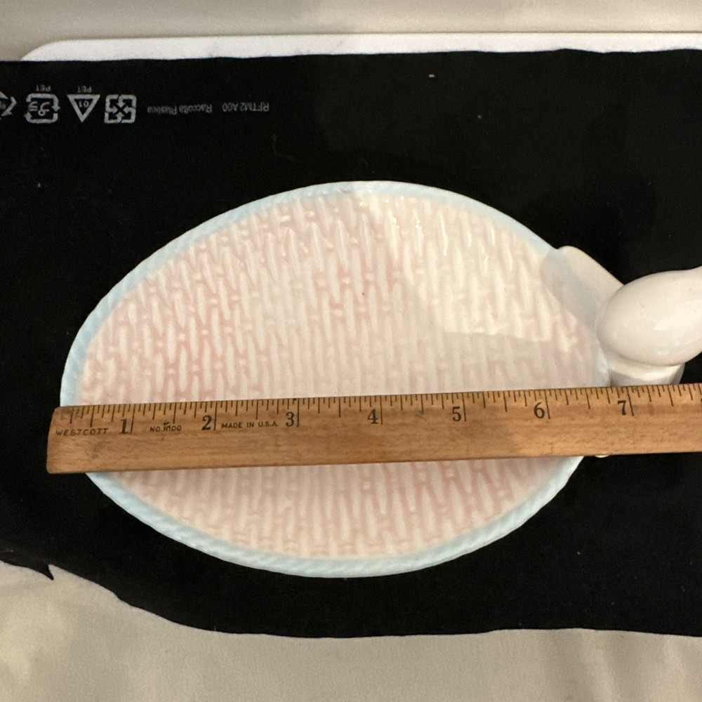 Pre-owned Bunny Shaped Candy Egg Dish