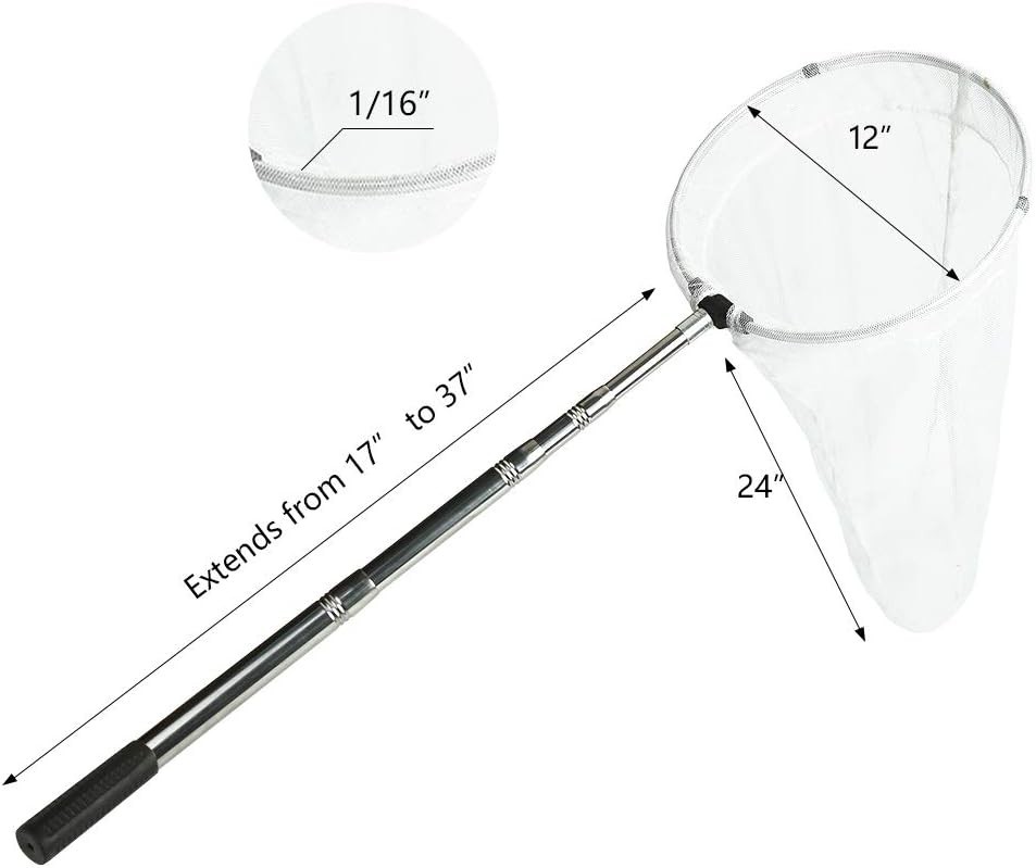 Professional Insect & Butterfly Net with Extendable Handle