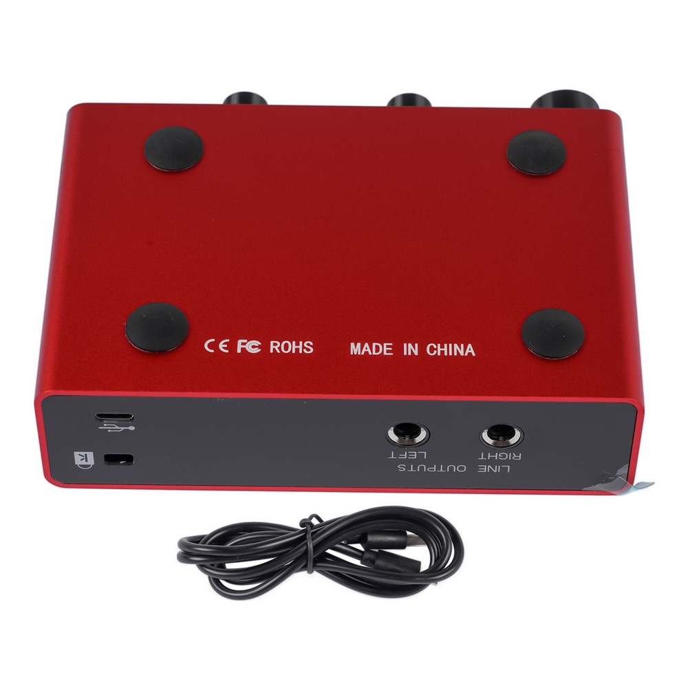 3rd Gen USB Audio Interface High-Fidelity Studio Quality Recording Zero-Latency