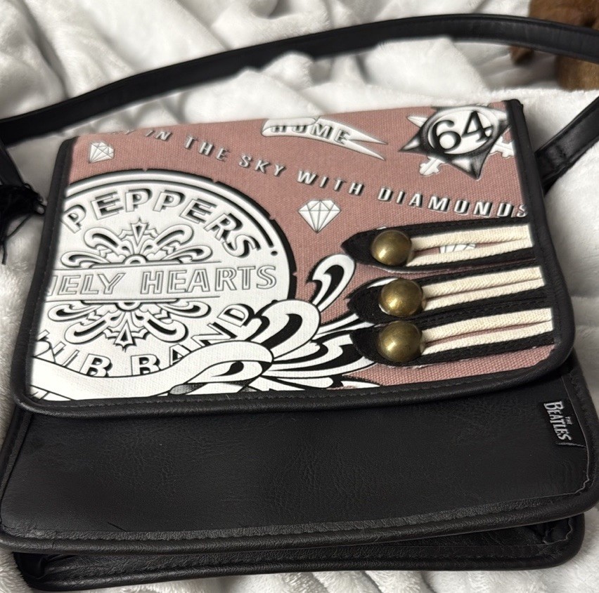 The Beatles Sgt Peppers  Retro Pink Mini Bag