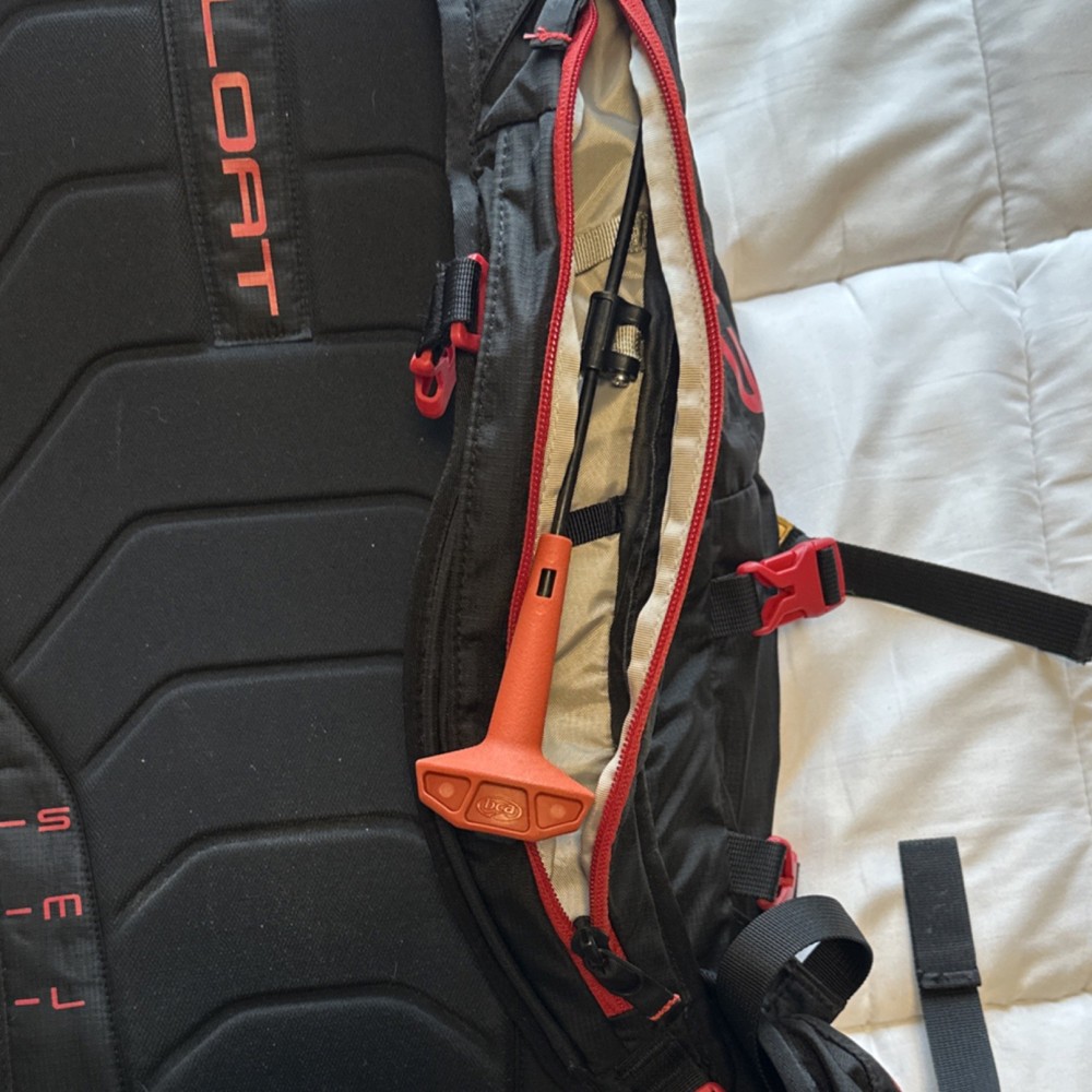 BCA Float 2.0 Float 32 Avalanche Airbag Backpack 32L Black Red Water Resistant
