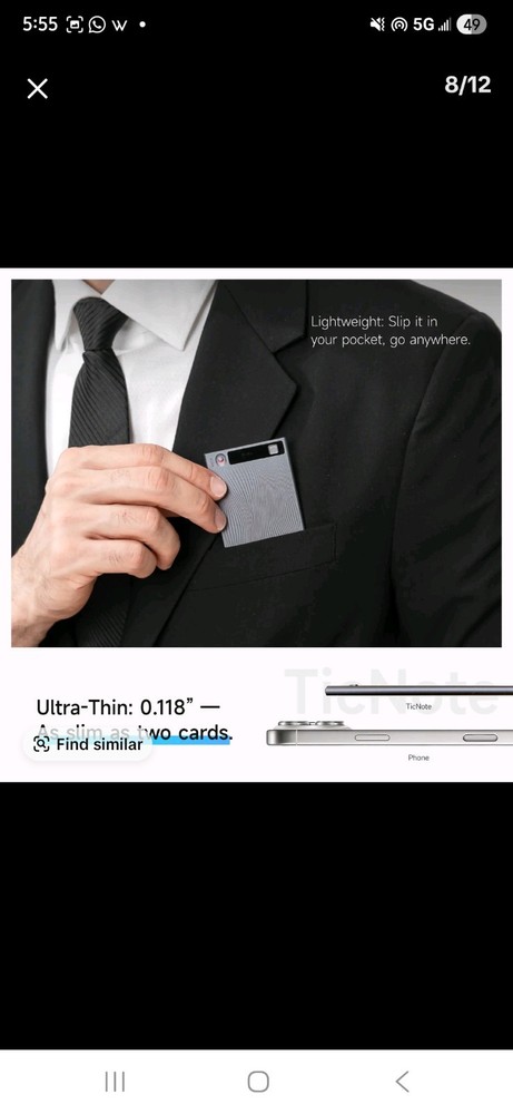 Mobvoi TicNote AI Voice Recorder