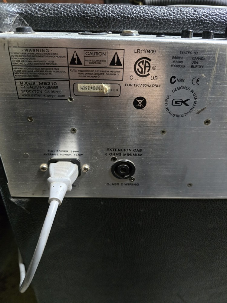 GK MB210 Combo Amplifier
