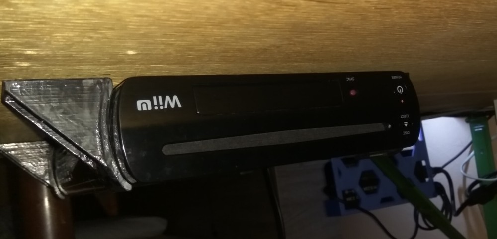 Nintendo Wii U Wall Mount Brackets Console Mounting Hardware Console Frame Case