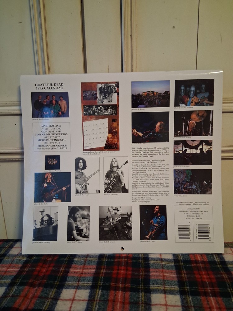 1995 Grateful Dead Calender
