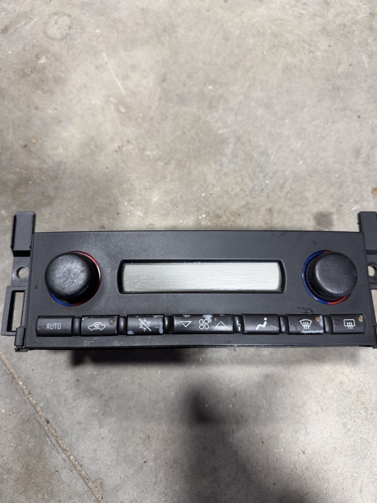 2005 corvette Climate Controls
