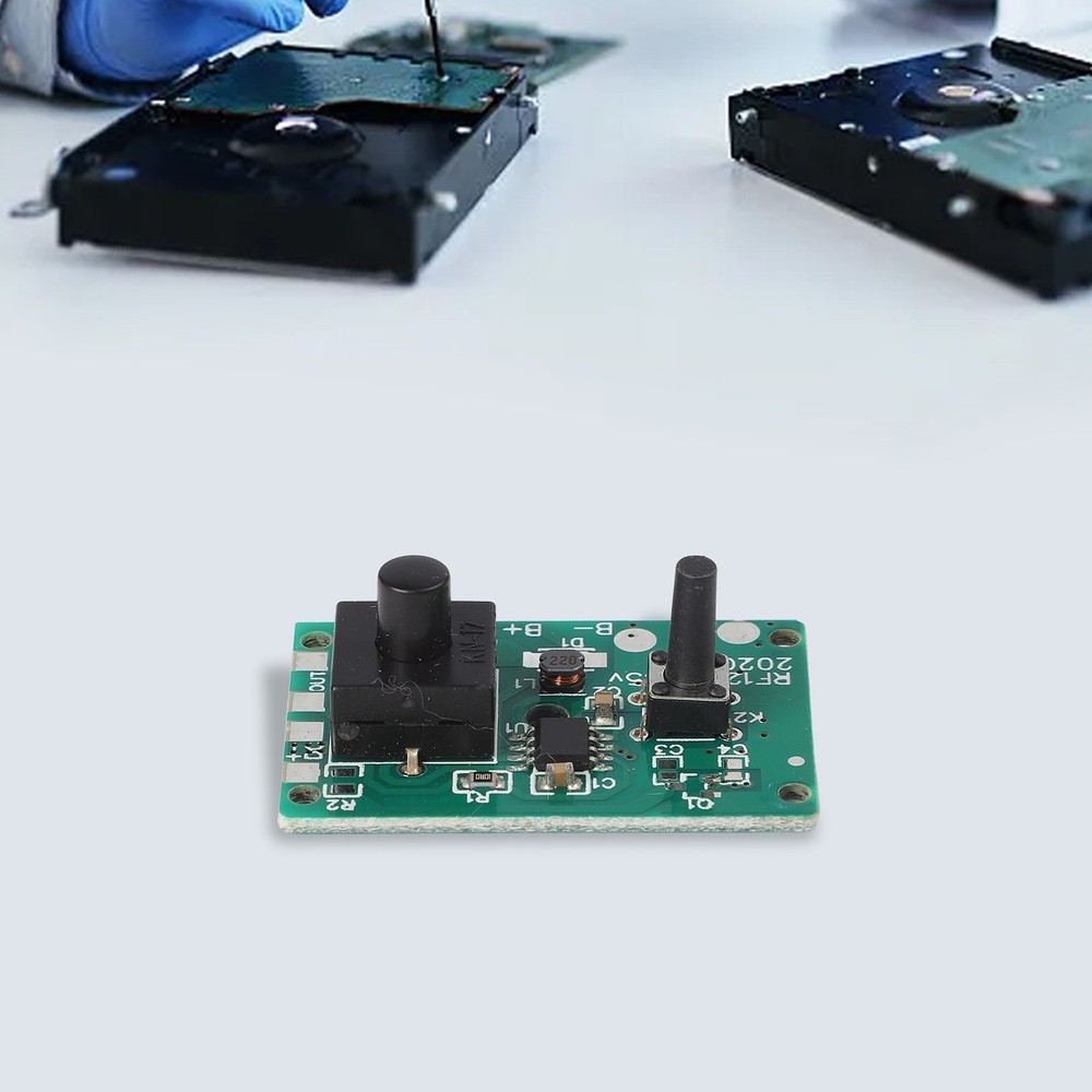 Efficient 1 2V Solar Light String Circuit Board with Integrated Switch