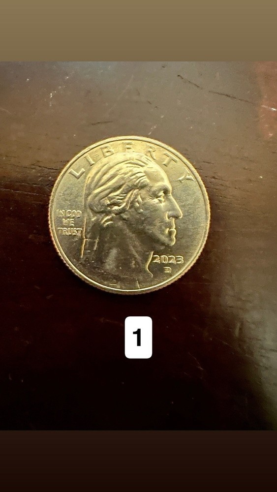 2-Error 25 Cent Coin Jovita Idar “In Cod We Trust”