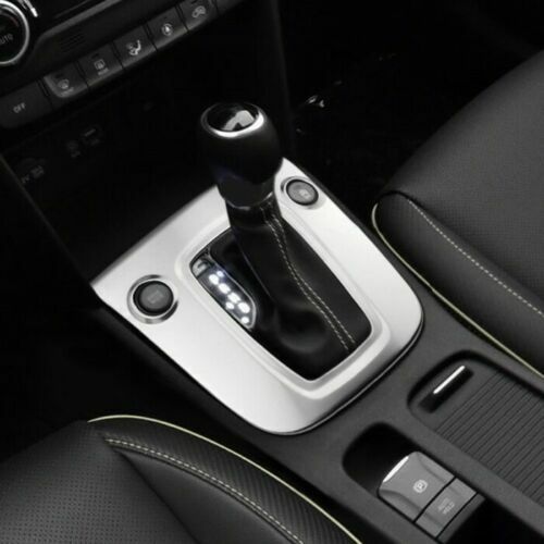 ACCESSORIES FOR HYUNDAI KONA 2017-2020 AUTOMATIC TRANSMISSION SILVER FRAME TRIM