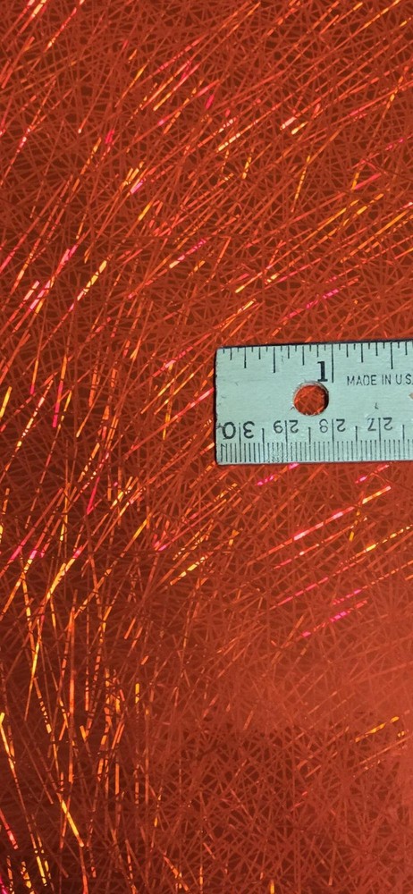 Holographic Fluorescent Red Light Ray Sign Plotter Cutter Vinyl Roll