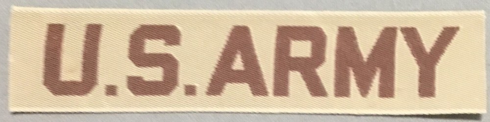 Army tab patch