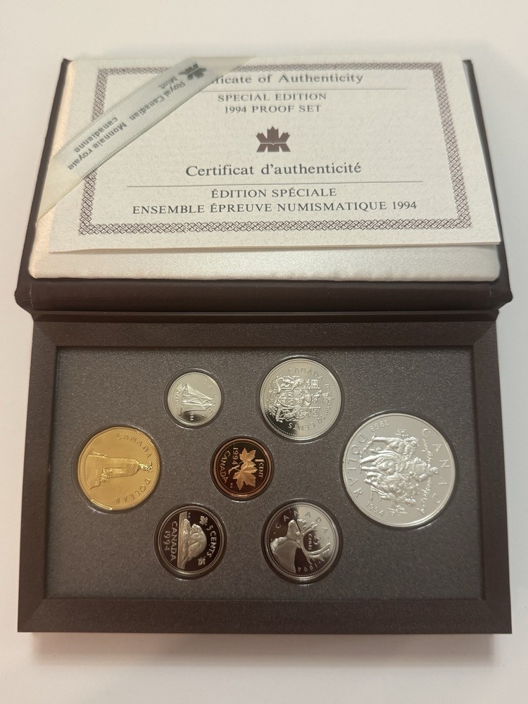 Canada 1994 Special Edition Proof Set Sterling Silver w/ Certificate