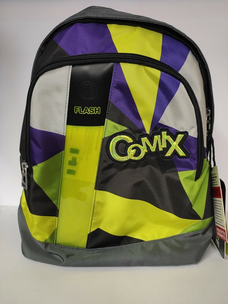 AMERICAN BACKPACK COMIX FLASH BY COMIX 2 ZIPPERS