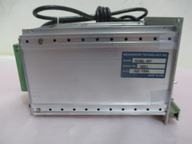 Wedgewood Technology Model 660 UV Analyzer, 422867