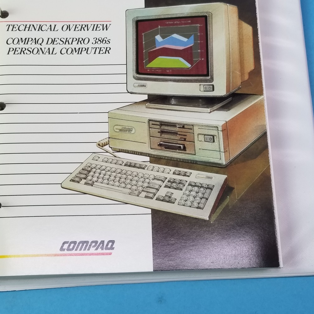 Compaq Deskpro386s - Operations Guide Binder / Manuals