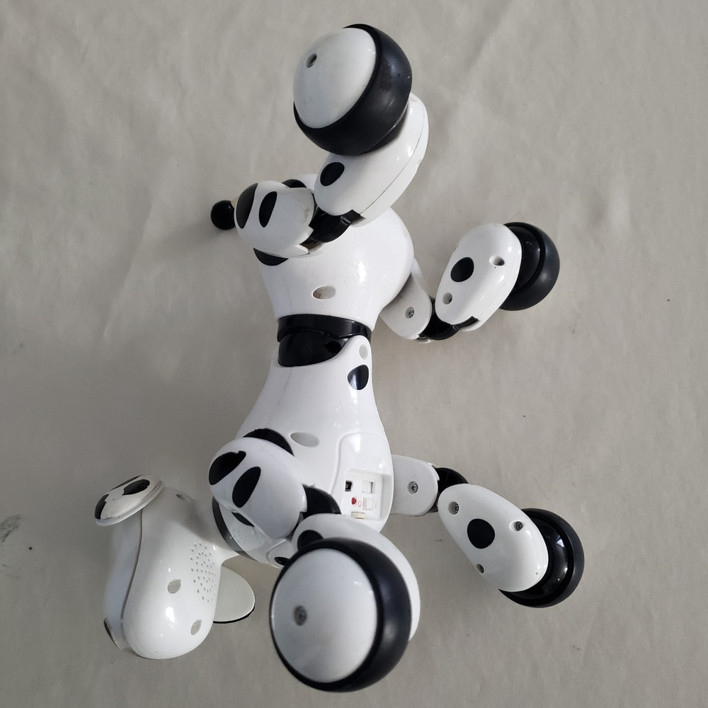 Zoomer SPINMASTER Interactive Black & White Robot Dalmatian Dog VIDEO