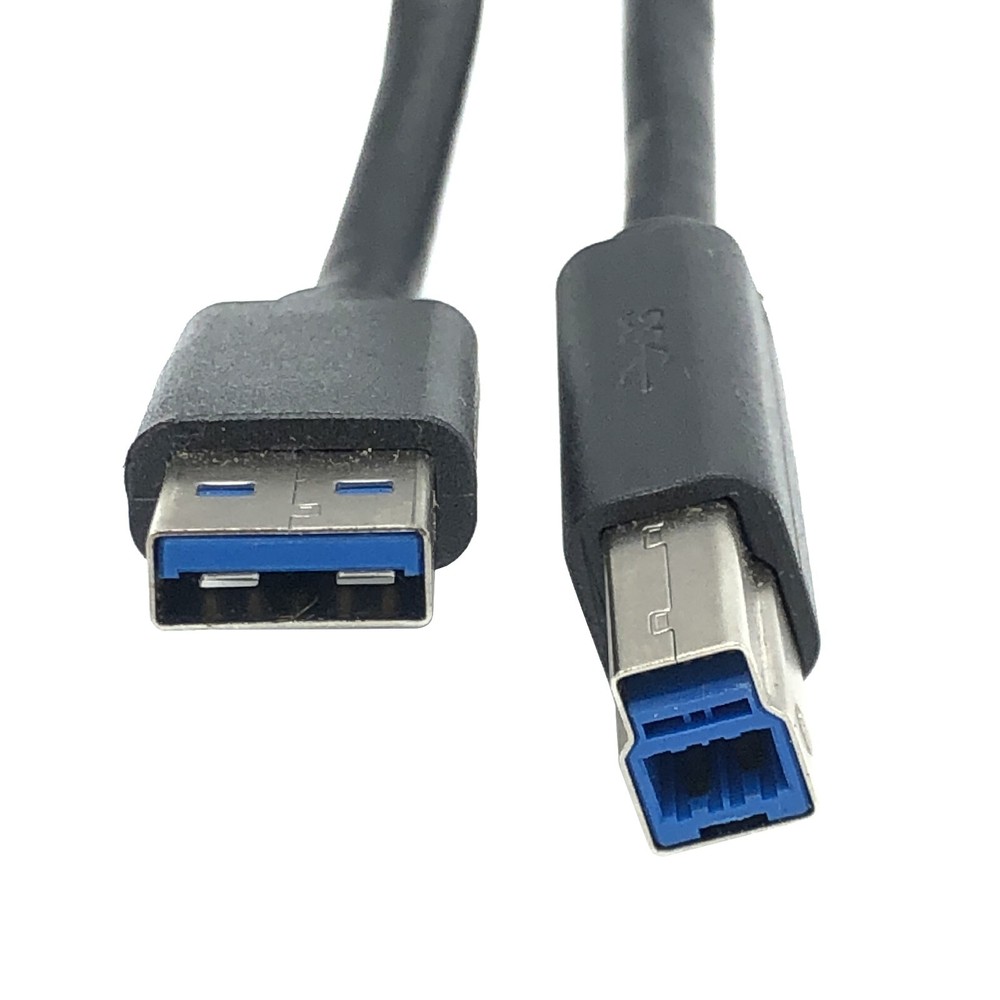 Original 5ft Cable USB Type A to B for Epson WorkForce ES-400 Document Scanner