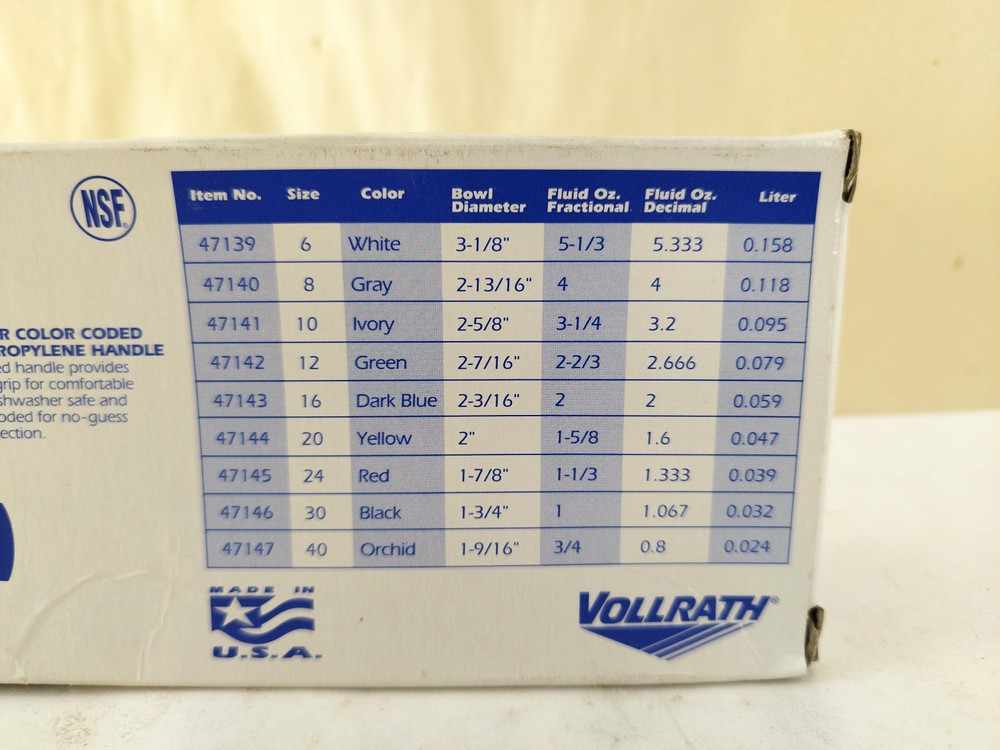 Vollrath Disher Size 16