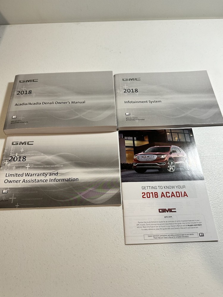 GMC Acadia 2018 Owners Manual