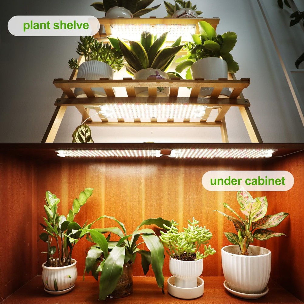 3Pack Panel Grow Lights for Indoor Light(3Pack), White Light