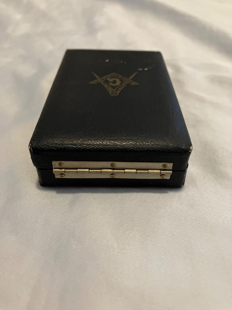 Vintage Masonic Miniature Working Tool Set with Box