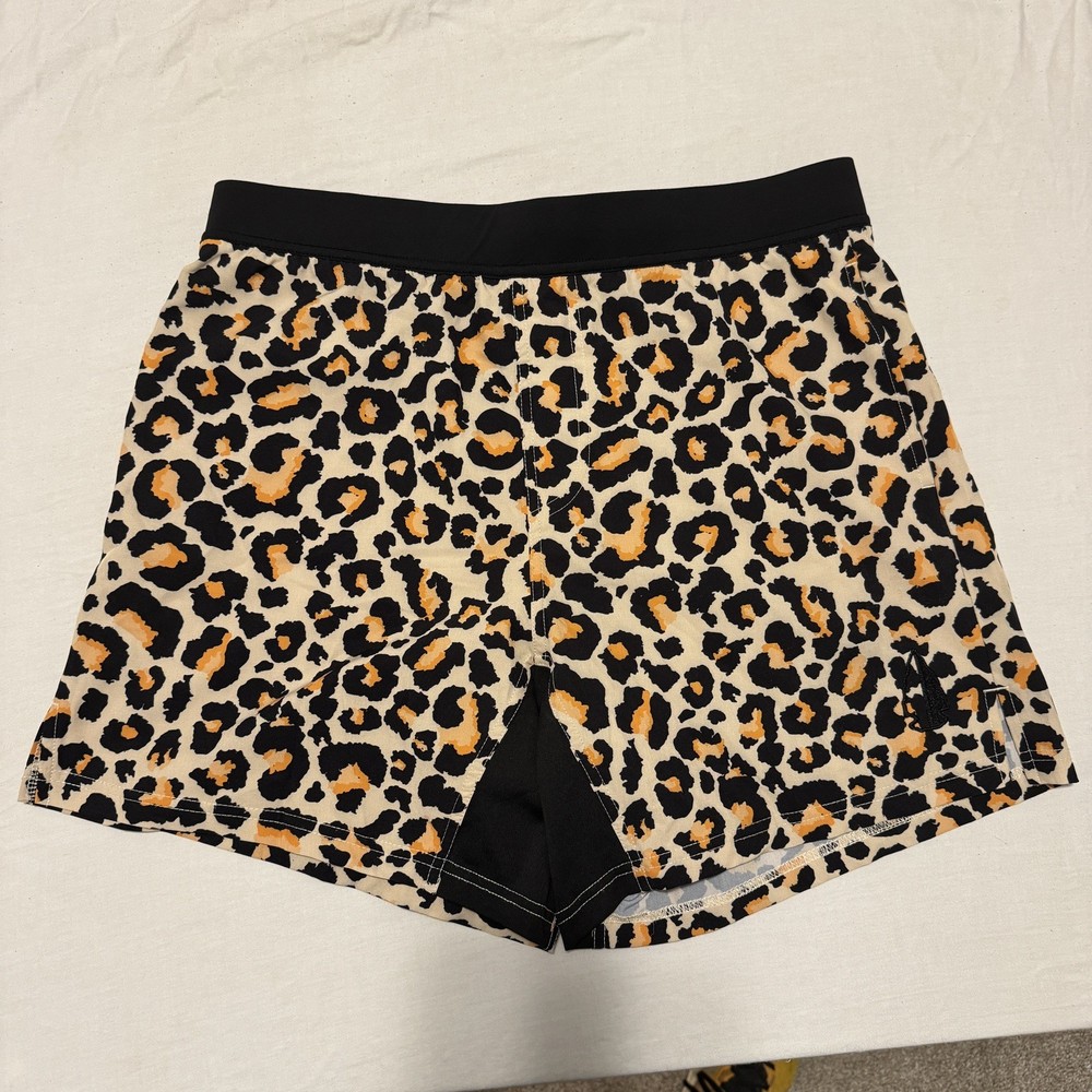 THF Athletic Shorts - Leopard Large