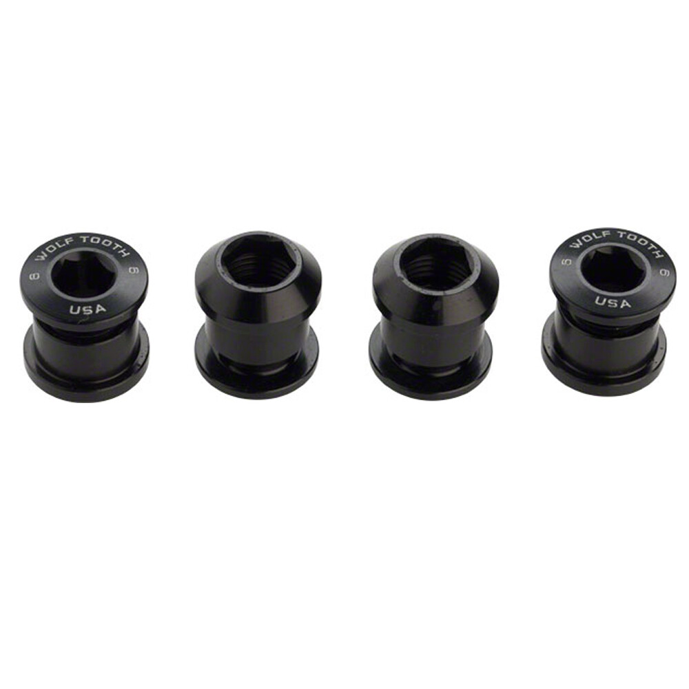 Wolf Tooth Components Single Chainring 6mm Bolt and Nut Set