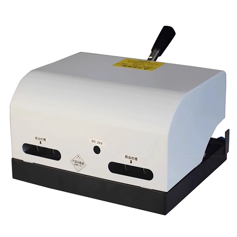 Manual Heavy-duty Double-headed Stapler for Binding Documents with Thick Paper