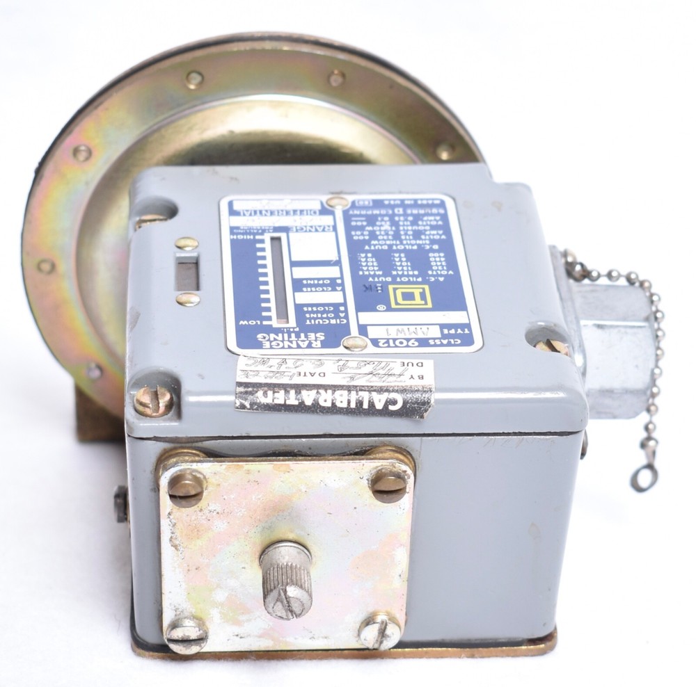 Square D Pressure Switch .25 - 2.5 Type AMW1