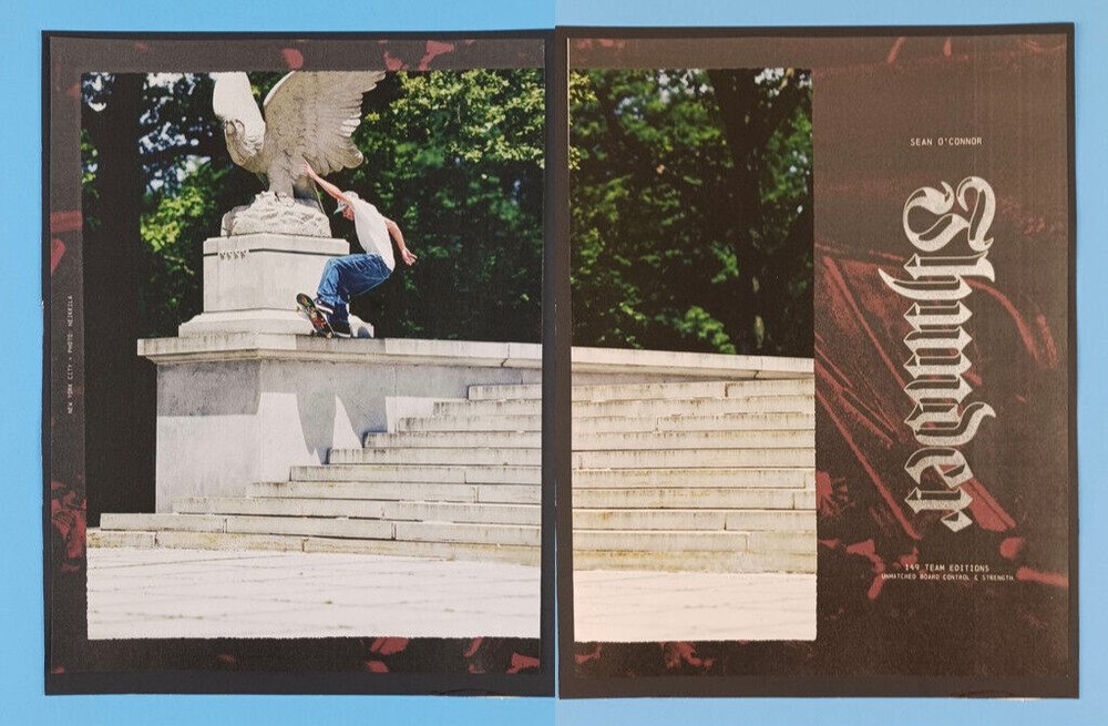 2024 Thunder Skateboards Print Advertisement with Sean O'Connor