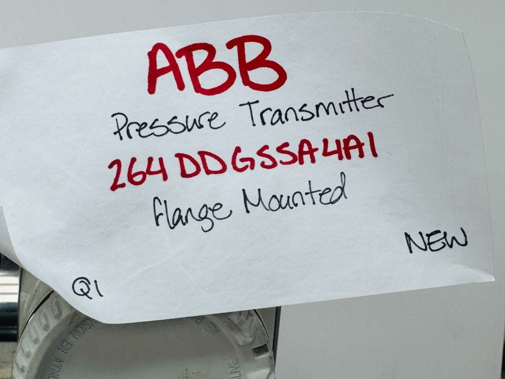 ABB 264DDGSSA4A1 Hart Differential Pressure Transmitter Flange Mounted
