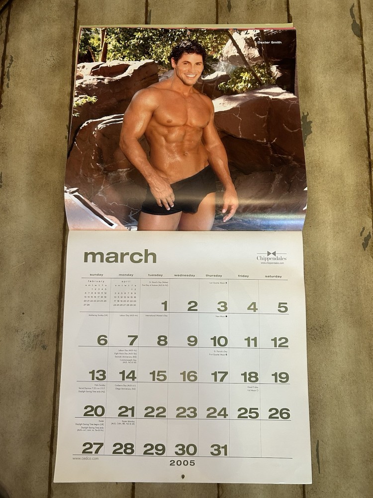 Chippendales 2005 Calandar Great Shape