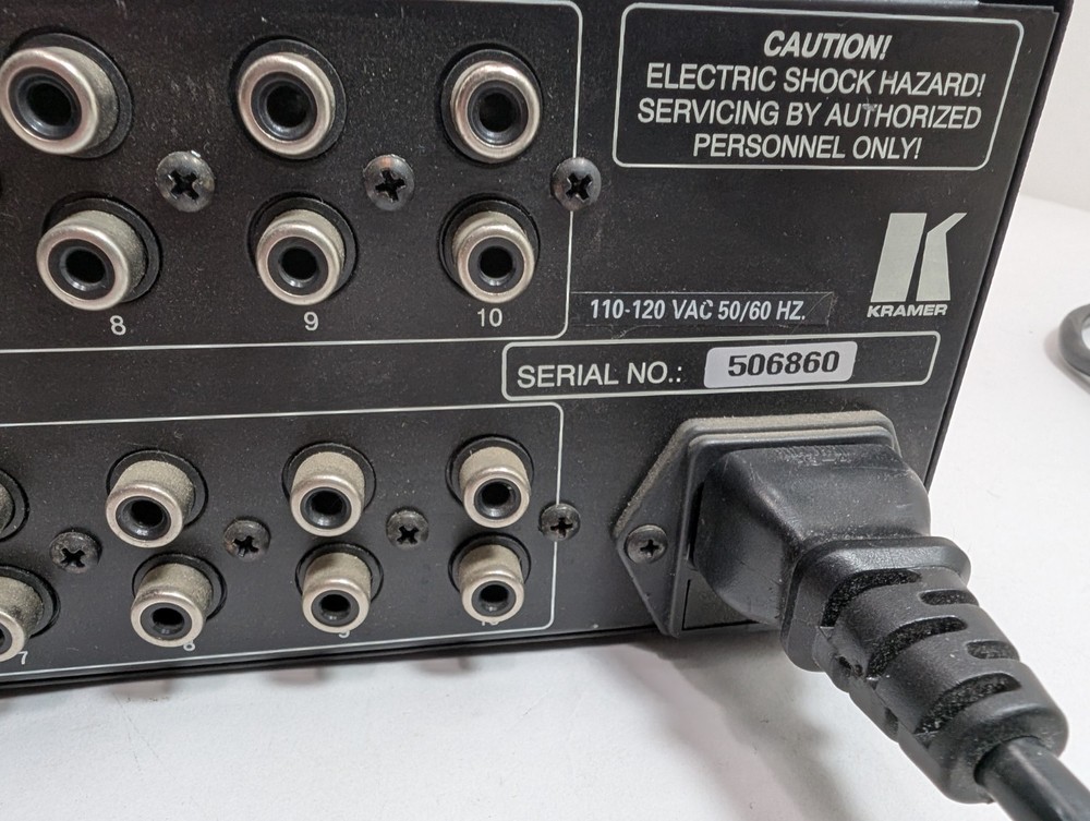 Kramer VM-20AR 1:20 Programmable Video Audio Amp Distributor UNTESTED