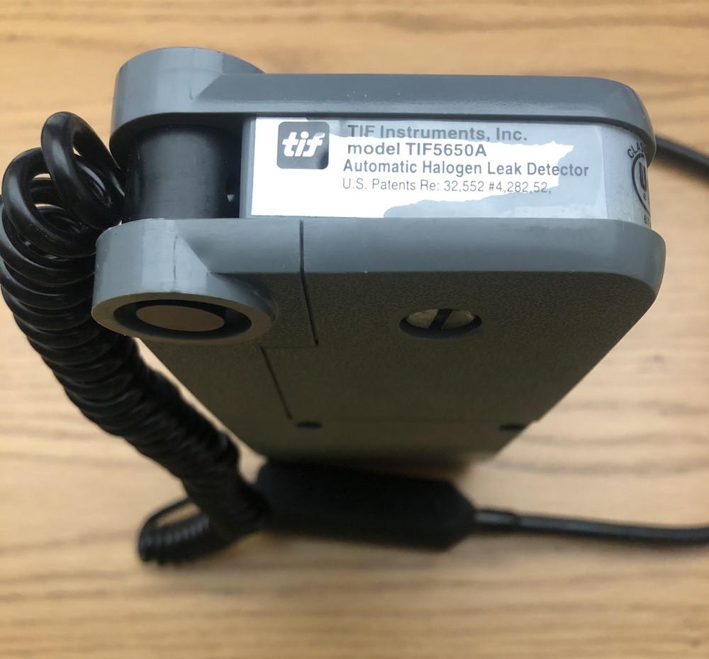 TIF 5650A Automatic Halogen Leak Detector -Powers On -Untested