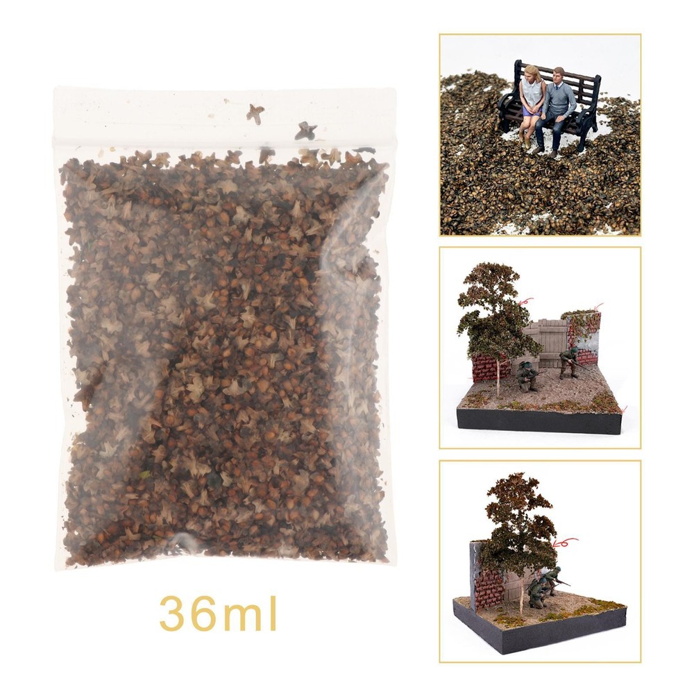 Simulation Miniature Leaves Versatile Scene DIY Craft Projects DIY Model Kit