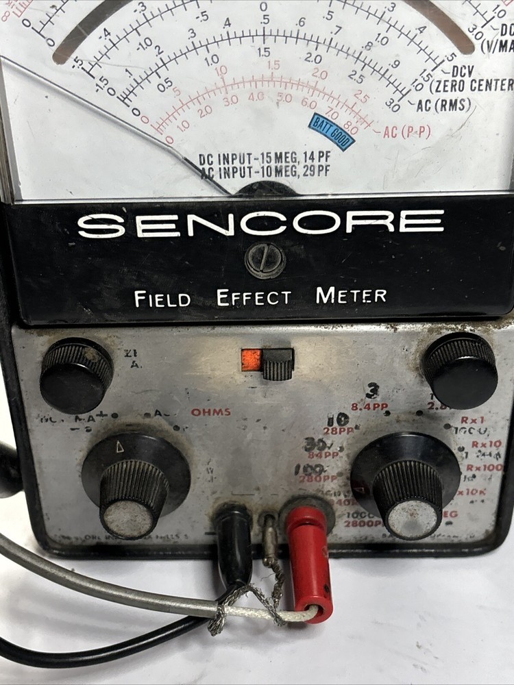 Sencore Field Effect Meter Not Tested