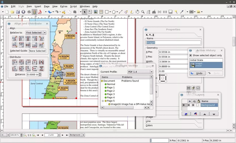 Desktop Publisher Professional Publishing Print Design Software Program