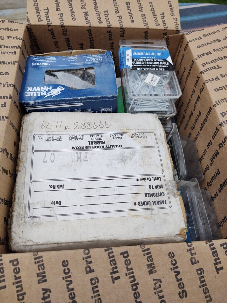 Box Of Unused Nails