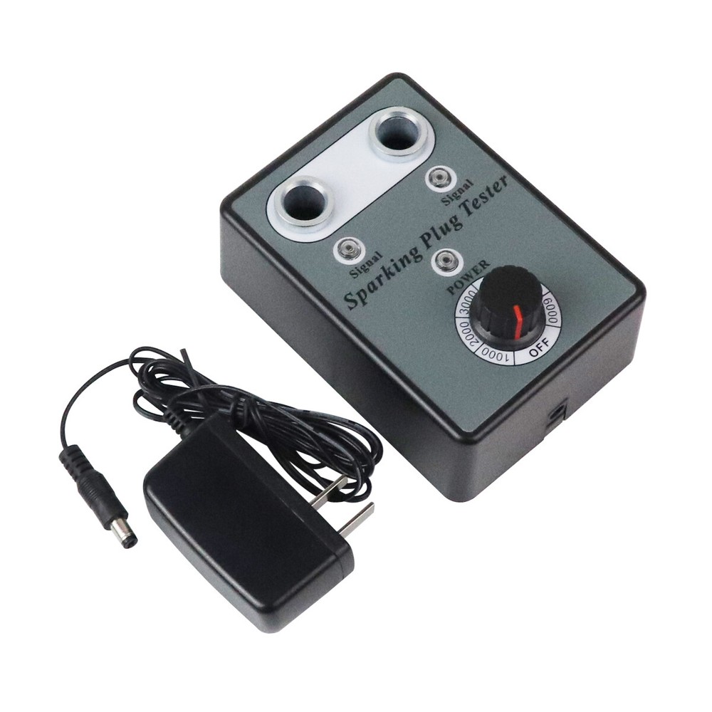 Ignition Tester Spark Plug Engine Analyzer Adjustable Dual Hole For Car Auto