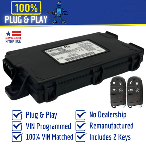 2011-2018 Dodge Journey Hub Receiver RF WIN Module Programmed w/ keys
