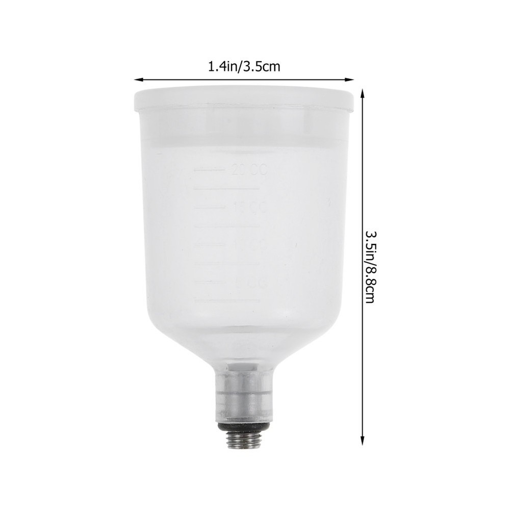 3 PCS Replaceable Pigment Cup Airbrush Container Set Split-type Paint