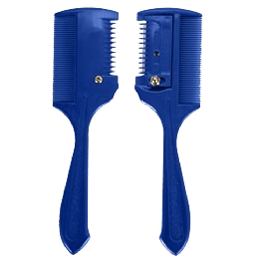 33AI Hilason Thin Blade Plastic Comb W/ Ergonomic Handle