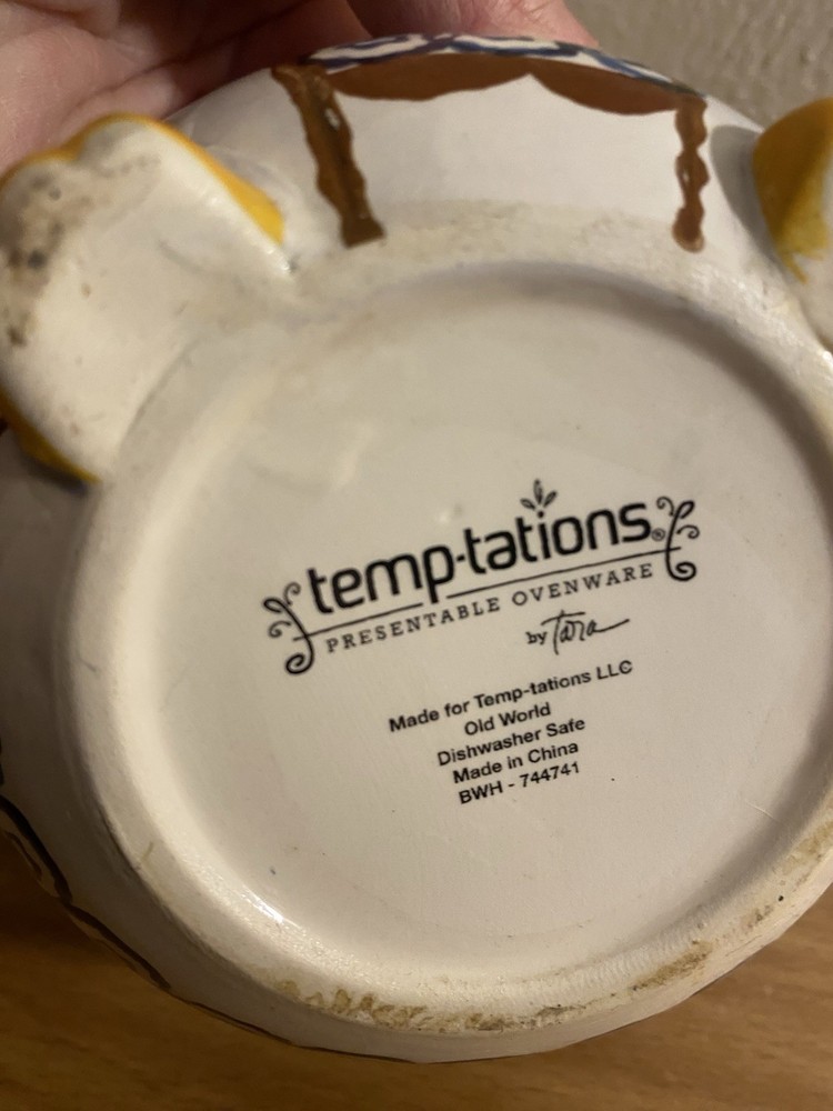 Temptations Old World Blue Owl Nesting Measuring Cups