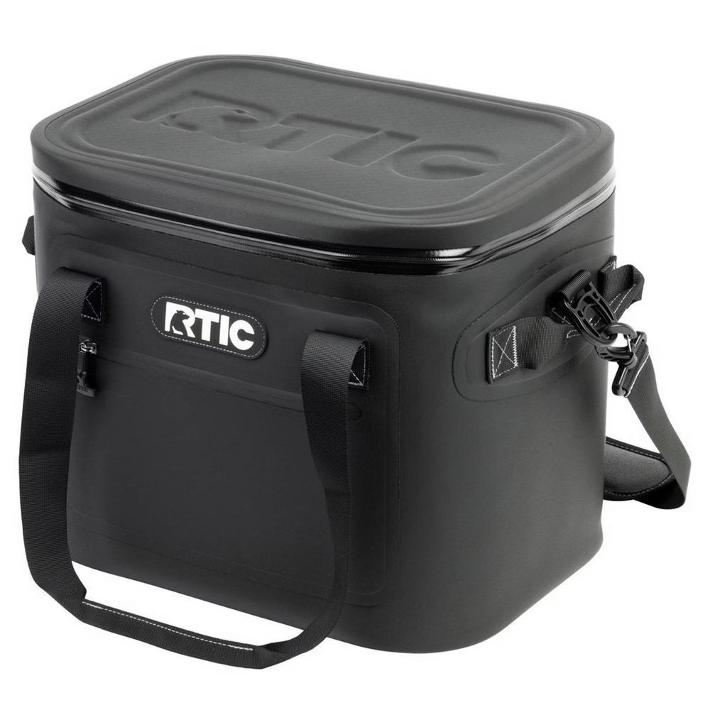 RTIC Outdoors 30 Cans Soft Pack Cooler - Black