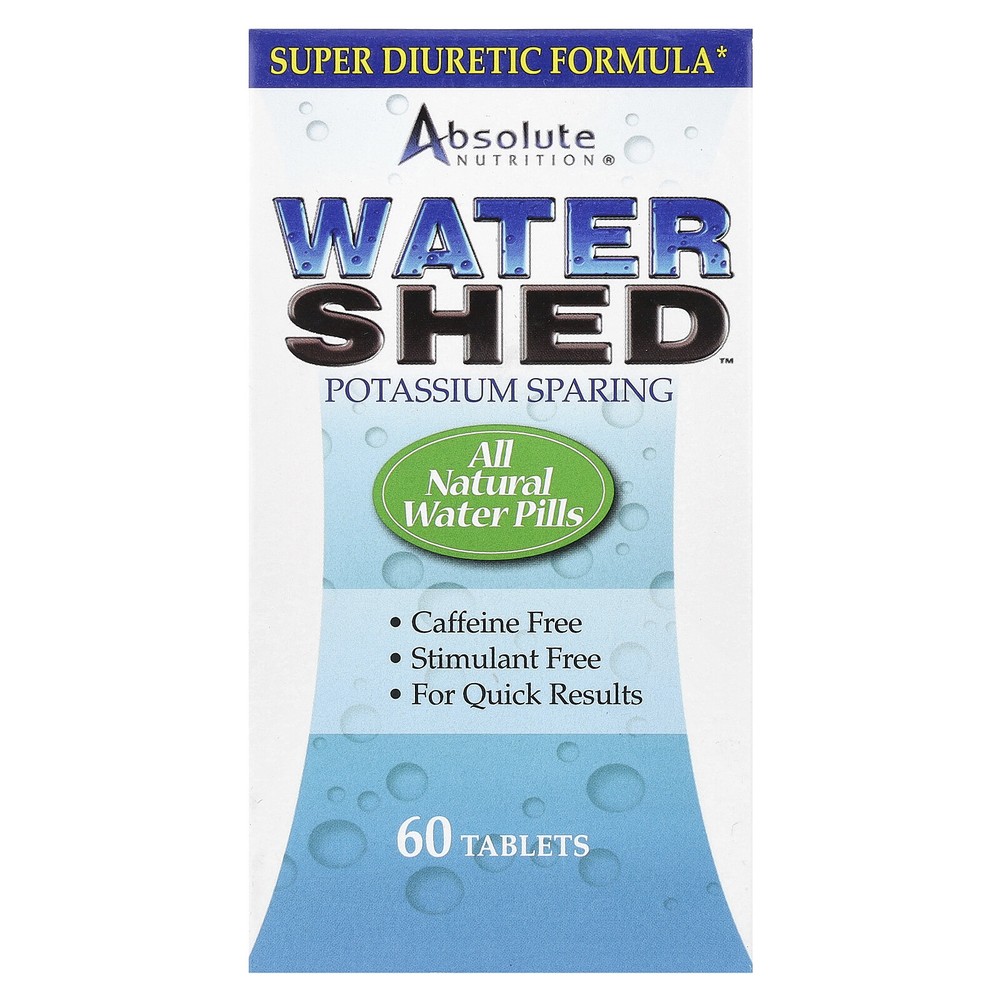 Absolute Nutrition Watershed 60 Tablets Caffeine-Free & Decaf, Egg-Free,